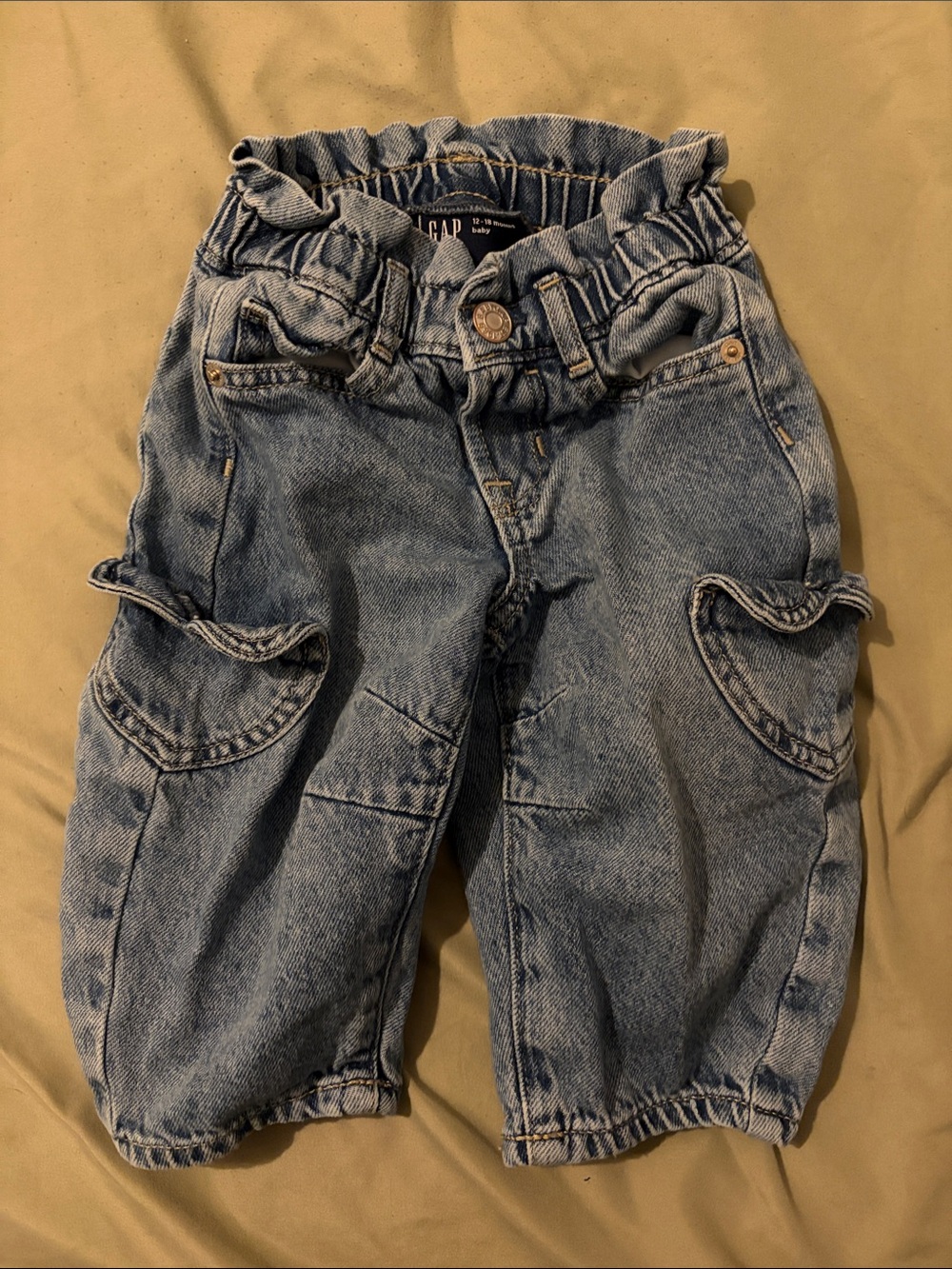 Baby Gap Barrel Blue Jeans